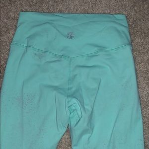 Til You Collapse heart booty Leggings